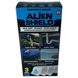 ASOTV Alien Shield Waterproof Indoor/Outdoor Tape, 3 • 5 Foot Rolls NIB